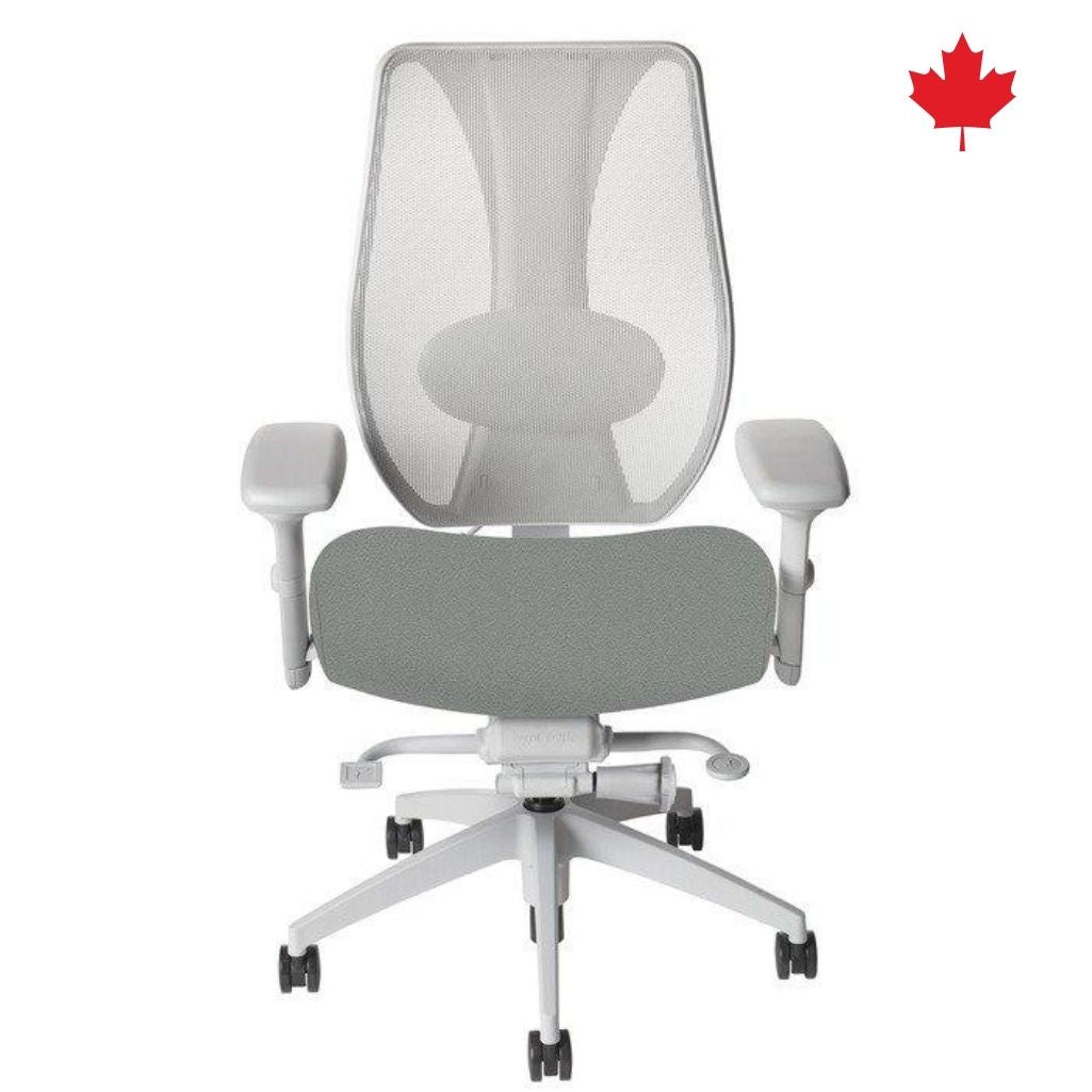 tCentric Hybrid Synchro Glide - Grey Frame & Upholstered Seat