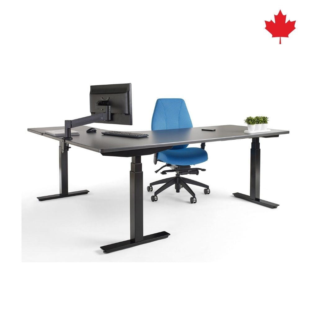 L-Shaped Sit-Stand Desk | upCentric UP3L
