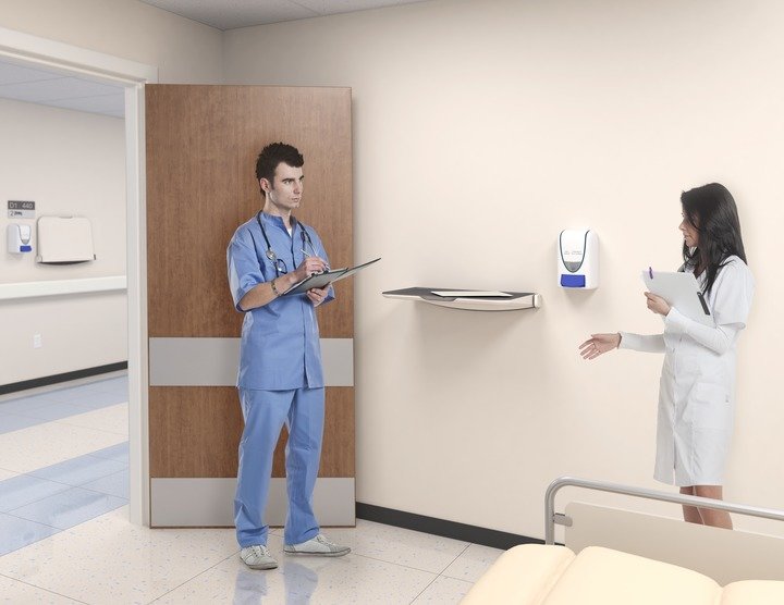 Hand Hygiene Utility Shelf