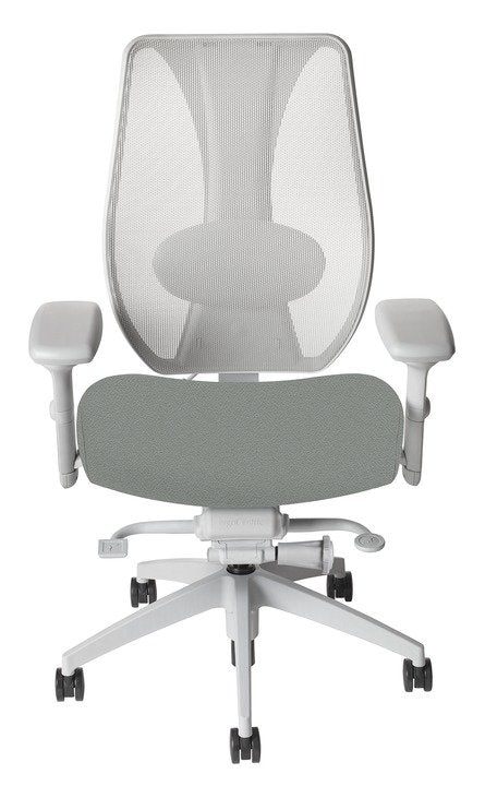 tCentric Hybrid Synchro Glide - Grey Frame & Upholstered Seat