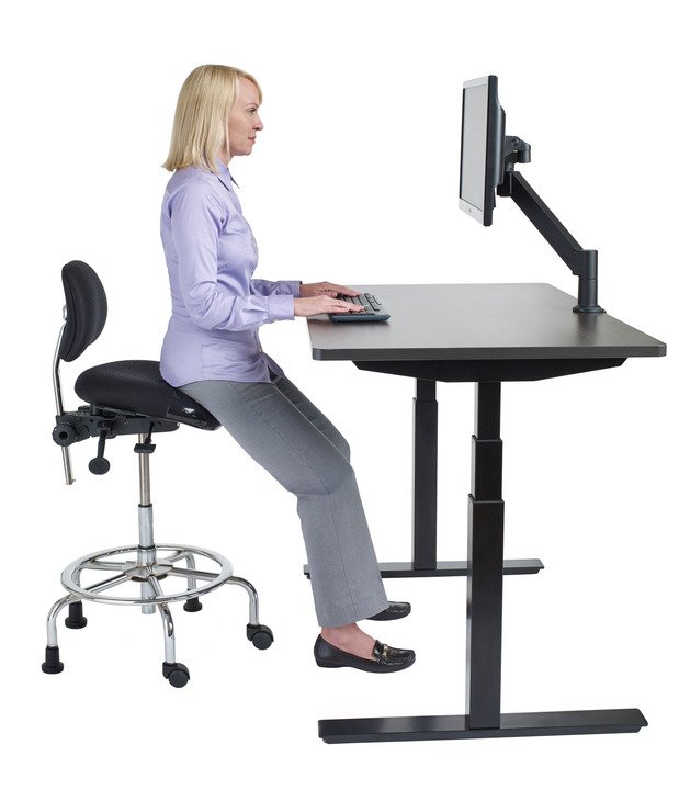 Rectangle Sit-Stand Desk | upCentric UP2LV