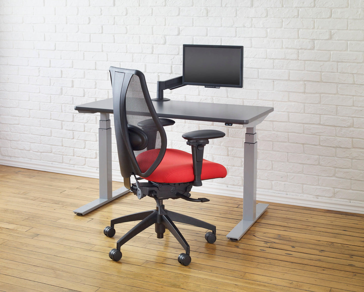 Rectangle Sit-Stand Desk | upCentric UP2LV