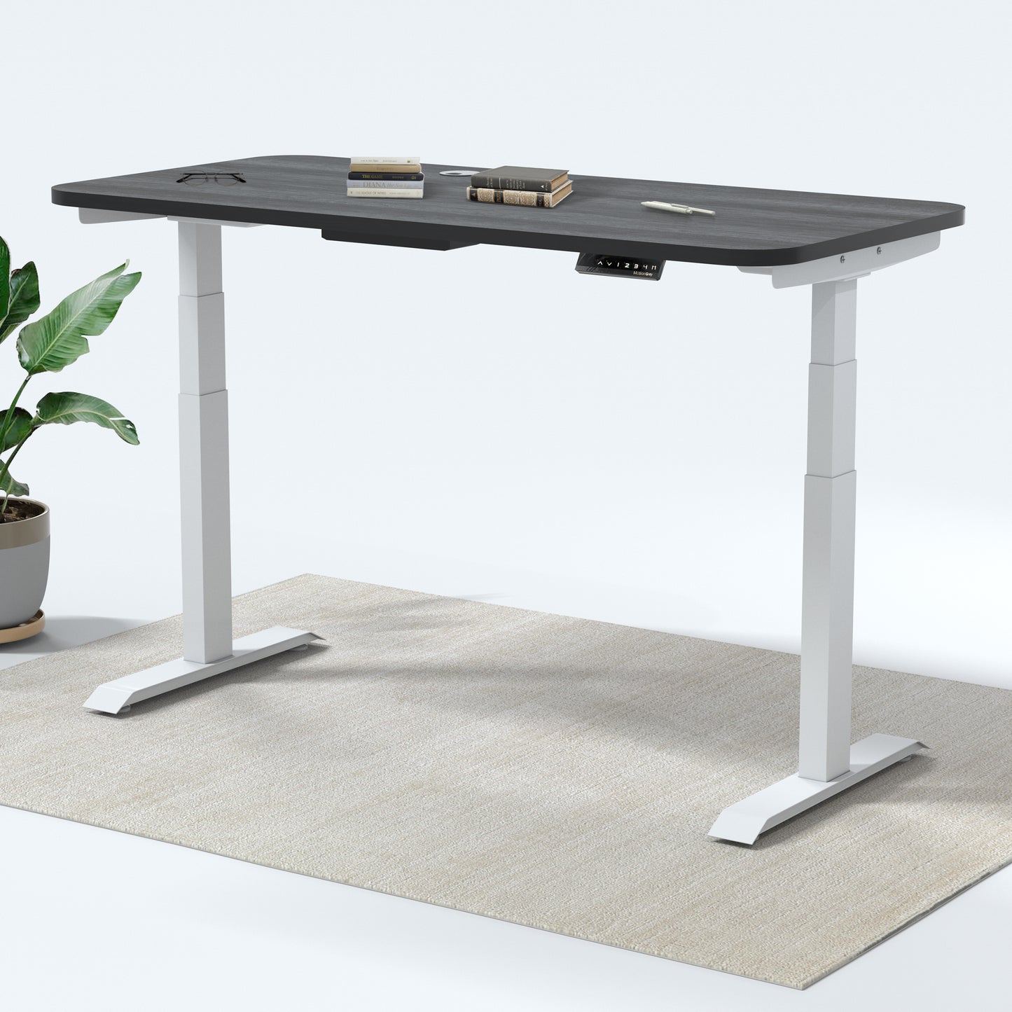 Rectangle Sit-Stand Desk | MG Dual