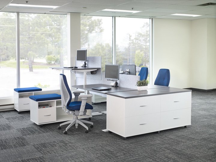 airCentric Ergonomic Office Chair - Grey Frame [ergonomics] - fitzBODY.com