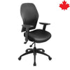 ecoCentric™ Mesh-back Dedicated Task w/ Upholstered Seat