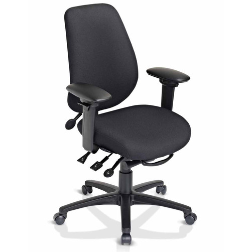 geoCentric Tall Back Multi Tilt Ergonomic Office Chair [ergonomics] - fitzBODY.com