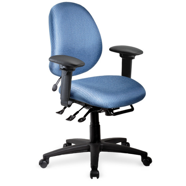 geoCentric Mid Back Multi Tilt Ergonomic Office Chair [ergonomics] - fitzBODY.com
