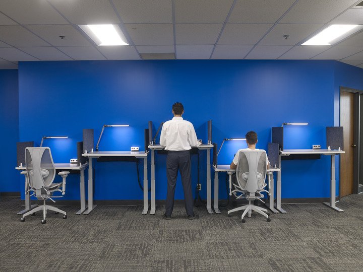 tCentric Hybrid Ergonomic Office Chair - All Mesh Grey Frame [ergonomics] - fitzBODY.com