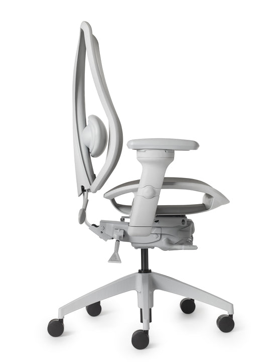 tCentric Hybrid Ergonomic Office Chair - All Mesh Grey Frame [ergonomics] - fitzBODY.com