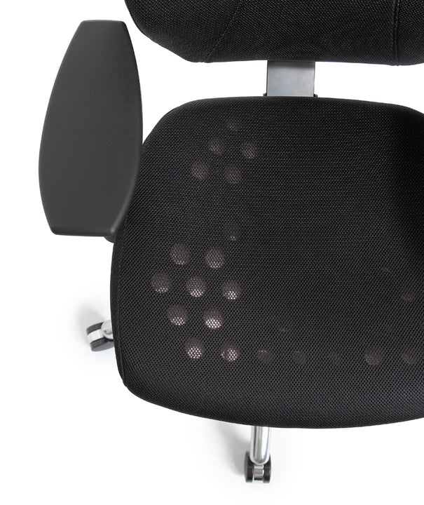 airCentric Ergonomic Office Chair - Black Frame [ergonomics] - fitzBODY.com