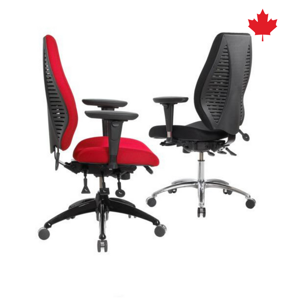 Ergocentric geocentric task discount chair