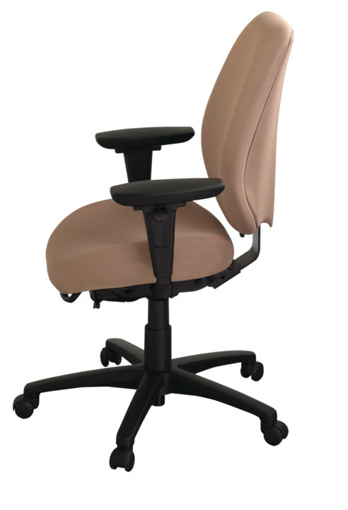 geoCentric Mid Back Multi Tilt Ergonomic Office Chair [ergonomics] - fitzBODY.com