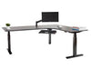 upCentric Sit Stand Desk - L-Shaped [ergonomics] - fitzBODY.com